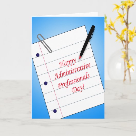 Dagnotitie voor administratieve professionals Papi Kaart (Gele Bloem)