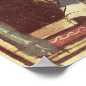 Dagobert I, Koning van Franken die het Koninkrijk  Poster (Hoek)