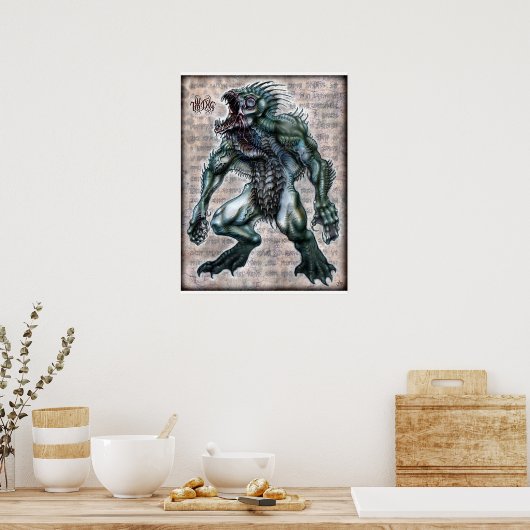 Dagon 18x24 poster (Keuken)