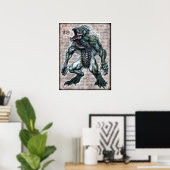 Dagon 18x24 poster (Thuiskantoor)