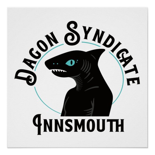 Dagon Syndicate: Innsmouth Seal Perfect Poster (Voorkant)