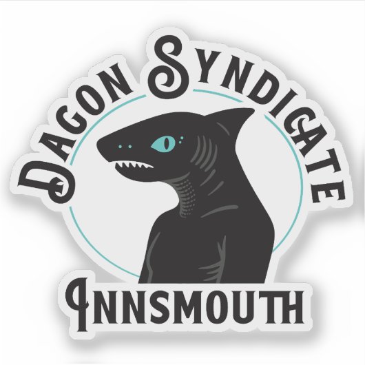 Dagon Syndicate: Innsmouth Seal Sticker (Voorkant)