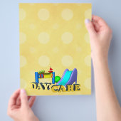 dagopvang flyer (Hand)