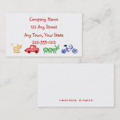 Dagopvang of Visitekaartje kinderopvangcentrum (Voorkant / Achterkant)