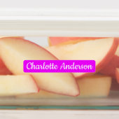 Dagopvang / School aangepaste naam Neon kleuren Labels (Aangebracht)