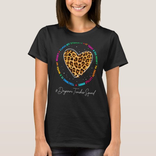Dagopvang Teacher Squad Admin T-shirt (Voorkant)
