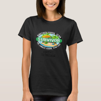 Dagoverdag van de schooldag Leerkrachten Overleven T-shirt