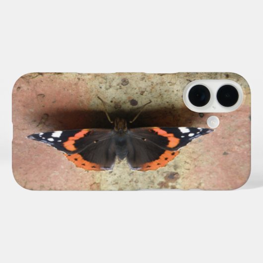 Dagpauwoog Case-Mate iPhone Case (Achterkant (horizontaal))