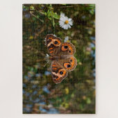 Dagpauwoogvlinder. Legpuzzel (Verticaal)