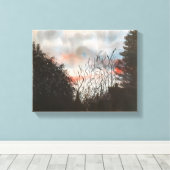 DAGPAUZE, WATERVERF CANVAS AFDRUK (Insitu (Houten vloer))