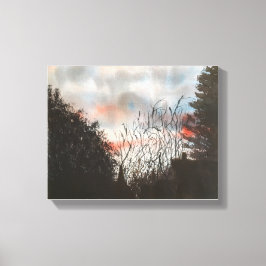 DAGPAUZE, WATERVERF CANVAS AFDRUK