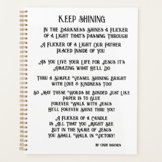 Dagplanning - Christelijke planner met origineel g