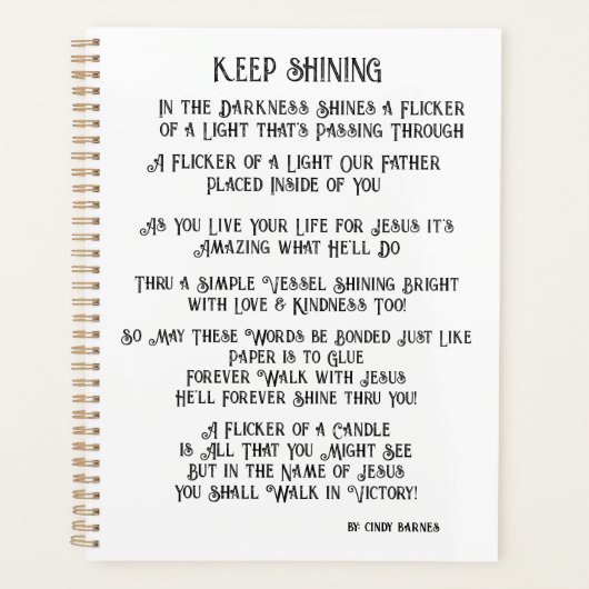 Dagplanning - Christelijke planner met origineel g (Voorkant)