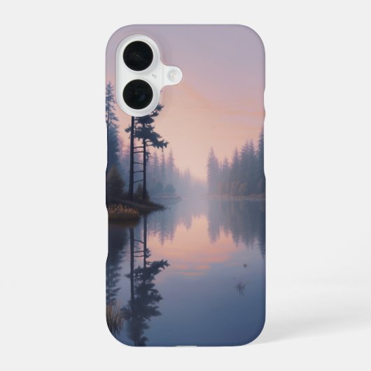 Dagraadreflectie iPhone 16 Hoesje (Achterkant)