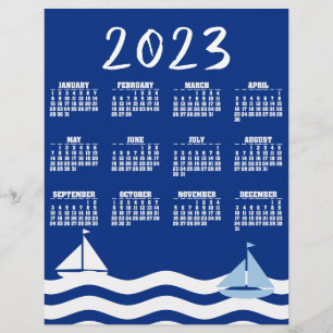 Dagrooster 2023 voor de zeelieden flyer