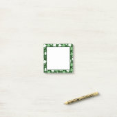 Dags shamrocks van St. Patrick Post-it® Notes (Op bureau)
