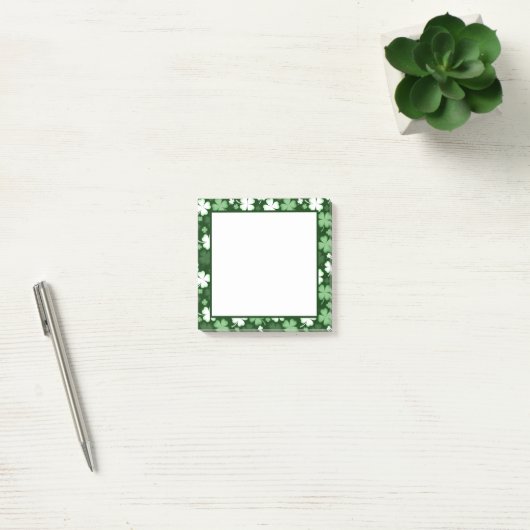 Dags shamrocks van St. Patrick Post-it® Notes (Kantoor)