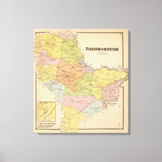 Dagsborough Canvas Afdruk (Voorkant)