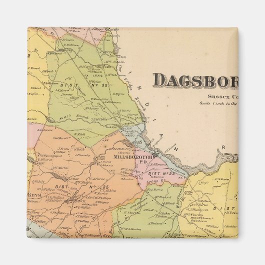Dagsborough Magneet (Voorkant)