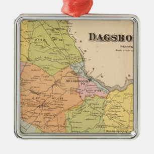 Dagsborough Metalen Ornament