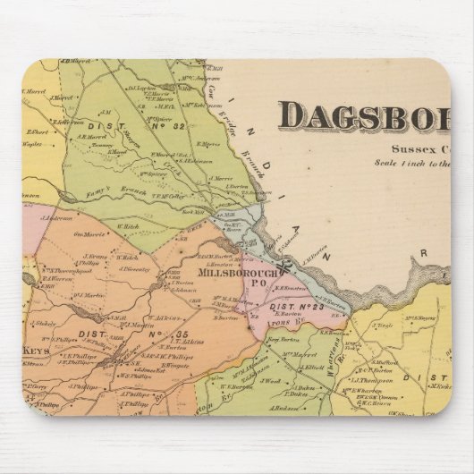 Dagsborough Muismat (Voorkant)