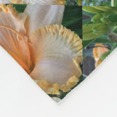 Dagsilene ‘Spacecoast Peach Fringe’ fleece deken (Hoek)