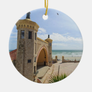 Dagtona Beach Bandshell op Boardwalk Ornaming Keramisch Ornament