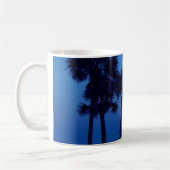 Dagtona Beach FL Tropische palmboom Mok (Links)