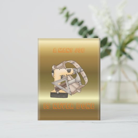 Dagtools Briefkaart (Staand voorkant)