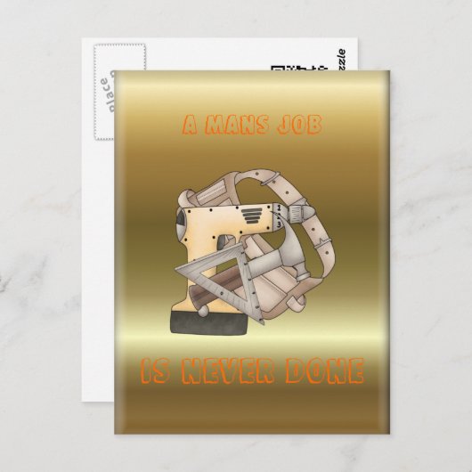 Dagtools Briefkaart (Voorkant / Achterkant)