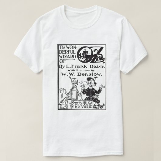 Dagtovenaar van Oz grafisch voor ventilatoren T-shirt (Design voorkant)