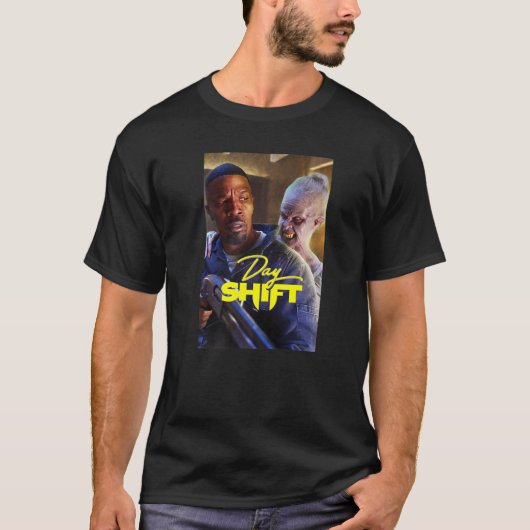 Dagverschuiving Bud en Scary Vampire Poster T-shirt (Voorkant)