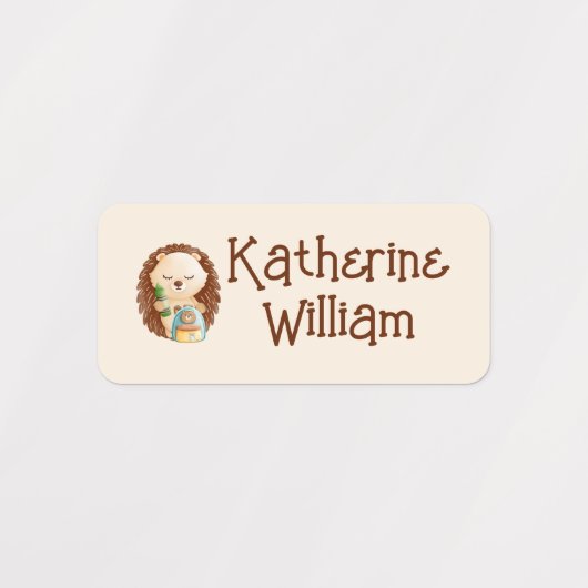 Dagverzorging/School Custom Leuke Dierenkleding Labels (Design 1)