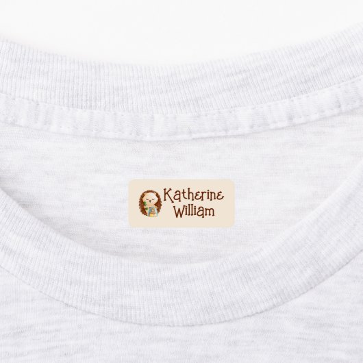 Dagverzorging/School Custom Leuke Dierenkleding Labels (Aangebracht)