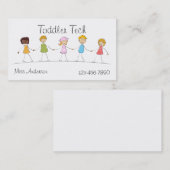 Dagverzorging Visitekaartje (Voorkant / Achterkant)