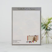 Dagverzorgingsbriefje Briefhoofd (Staand voorkant)