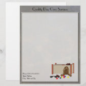 Dagverzorgingsbriefje Briefhoofd (Voorkant / Achterkant)