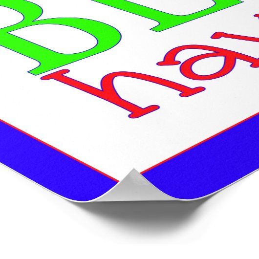 Dagverzorgingssubstraat Poster (Hoek)