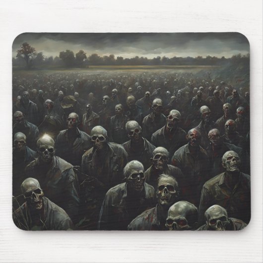 Dagwandelaar Zombie Kudde Muismat (Voorkant)
