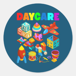 Dagzorgleverancier Crew Childcare Squad after Ronde Sticker