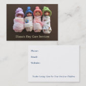Dagzorgleverancier: Foto van Clay Babies: Originee Visitekaartje (Voorkant / Achterkant)