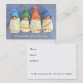 Dagzorgleverancier: Foto van Clay Babies: Originee Visitekaartje (Voorkant / Achterkant)
