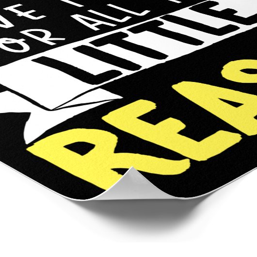 DagzorgleverancierIk hou van mijn werk voor al het Poster (Hoek)