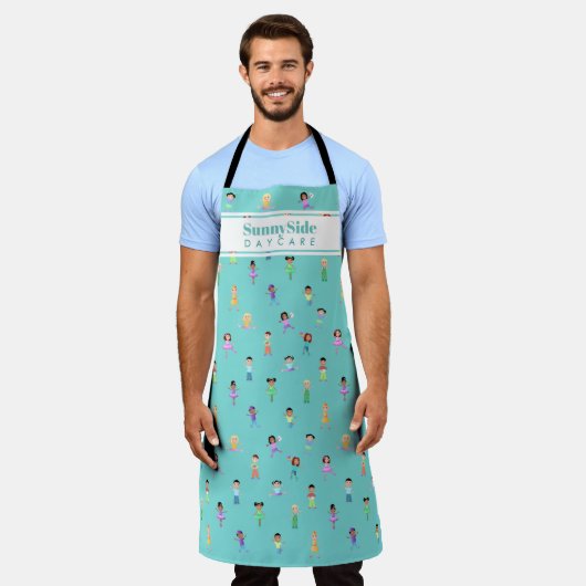 dagzorgplatform schort (Gedragen)