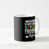 Dagzorgverlener Koffie Lover Funny Gift Koffiemok (Voorkant rechts)