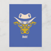 Dah! Briefkaart (Voorkant)
