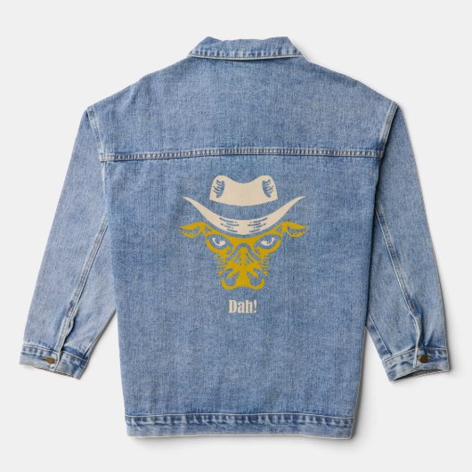 Dah! Denim Jacket (Achterkant)