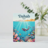Dahab Egypte Briefkaart (Staand voorkant)