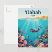 Dahab Egypte Briefkaart (Voorkant / Achterkant)