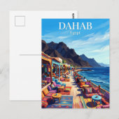 Dahab Egypte Briefkaart (Voorkant / Achterkant)